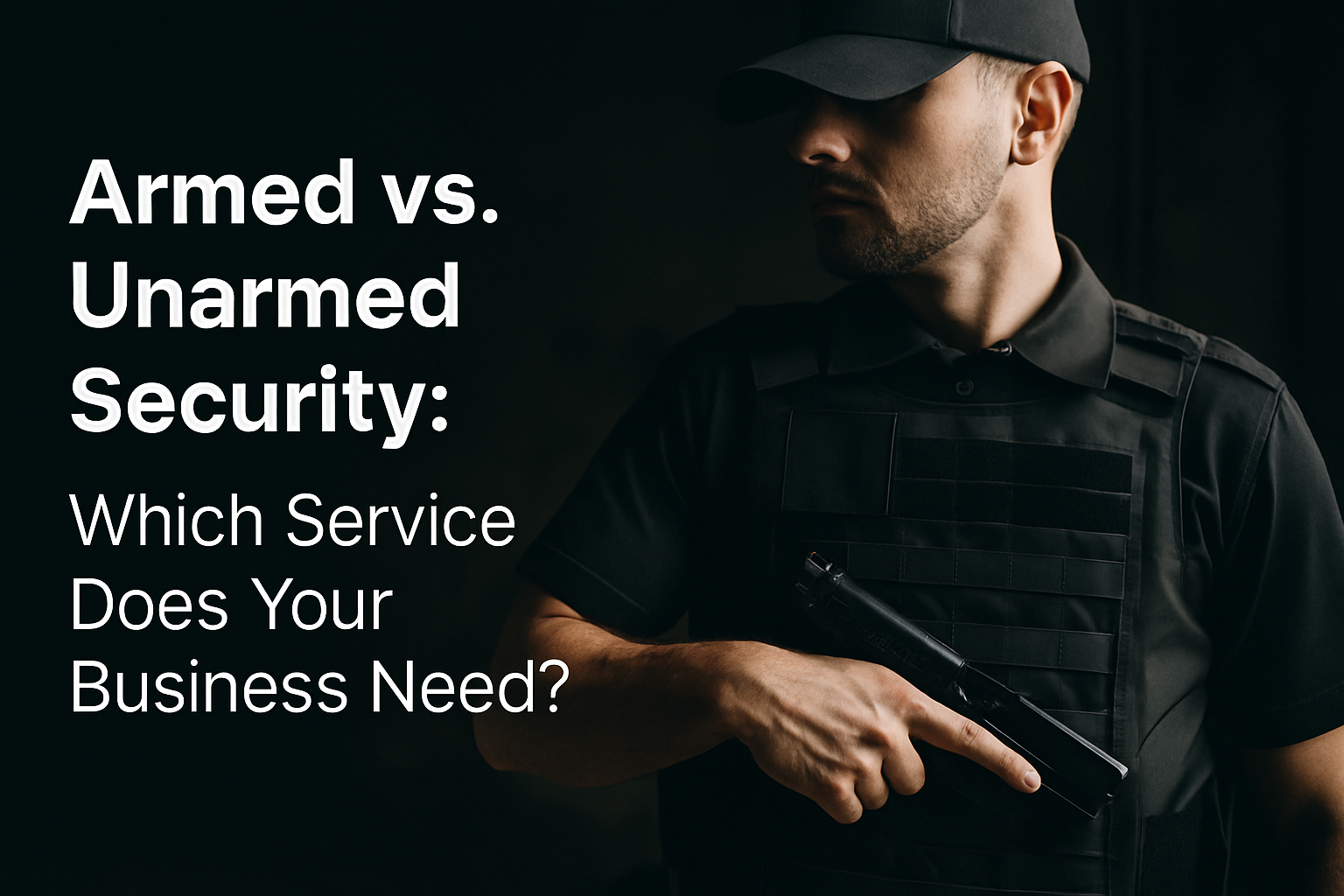 Armed vs. Unarmed Security: How to Choose the Right Protection for Your Business